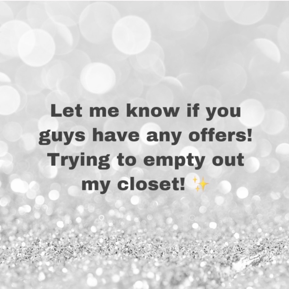 Send offers! :)